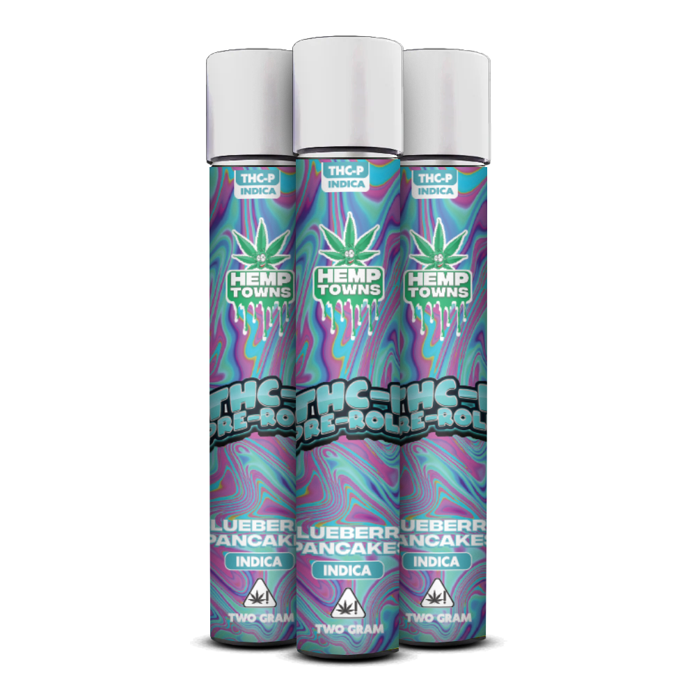 Pre-rollo THC-P | Panqueques de arándanos | Indica | 2 gramos