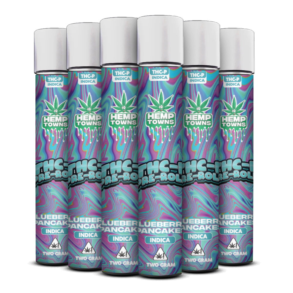Pre-rollo THC-P | Panqueques de arándanos | Indica | 2 gramos