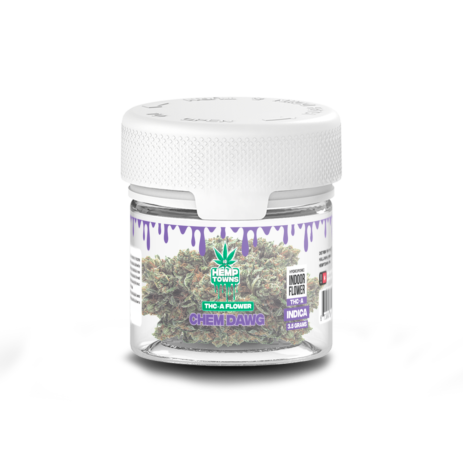 Flor de THC-A | Chem Dawg | Indica | 3,5 gramos