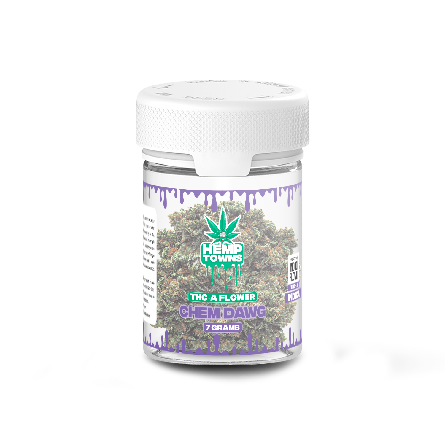 Flor de THC-A | Chem Dawg | Indica | 7 gramos