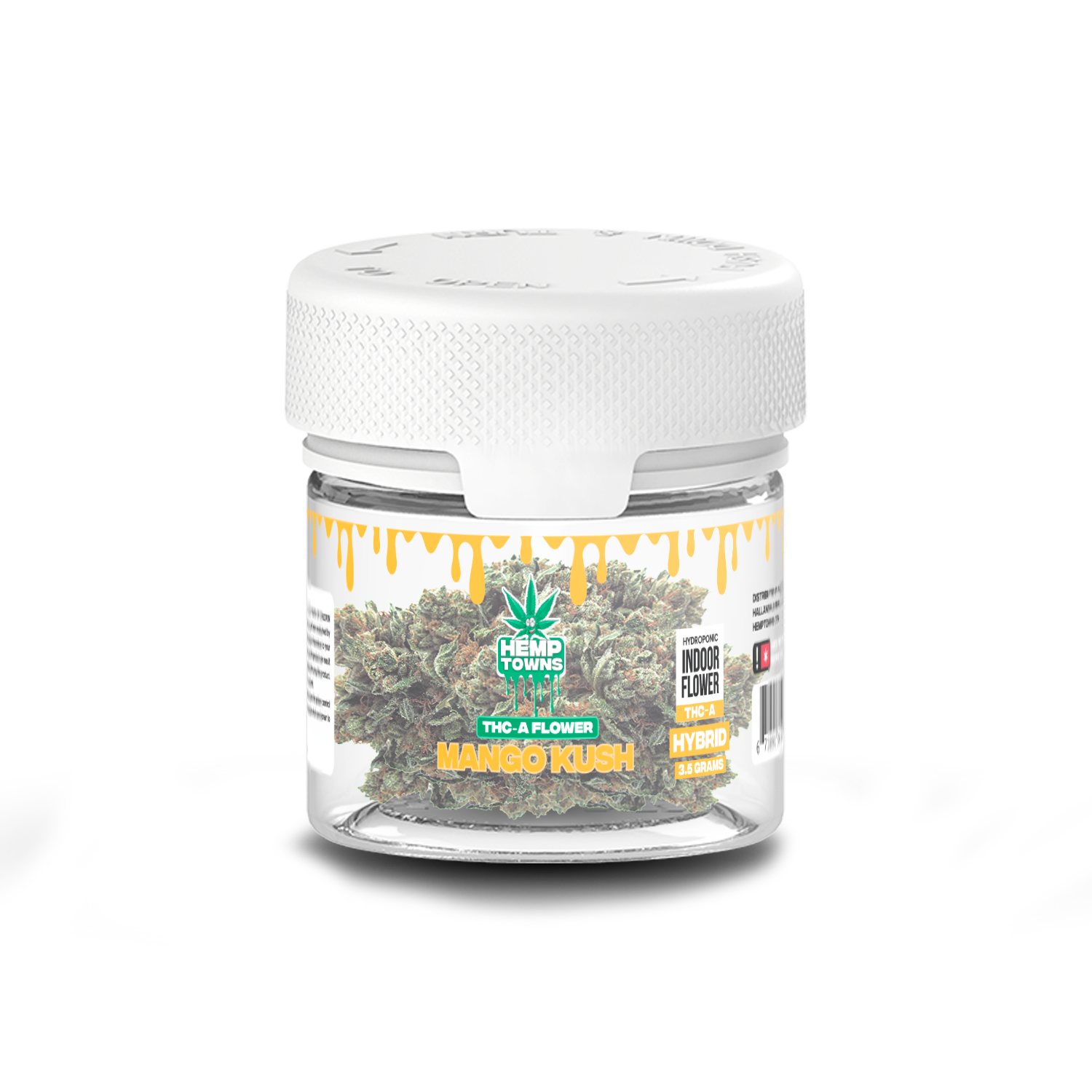 Flor de THC-A | Mango Kush | Híbrido | 3,5 gramos