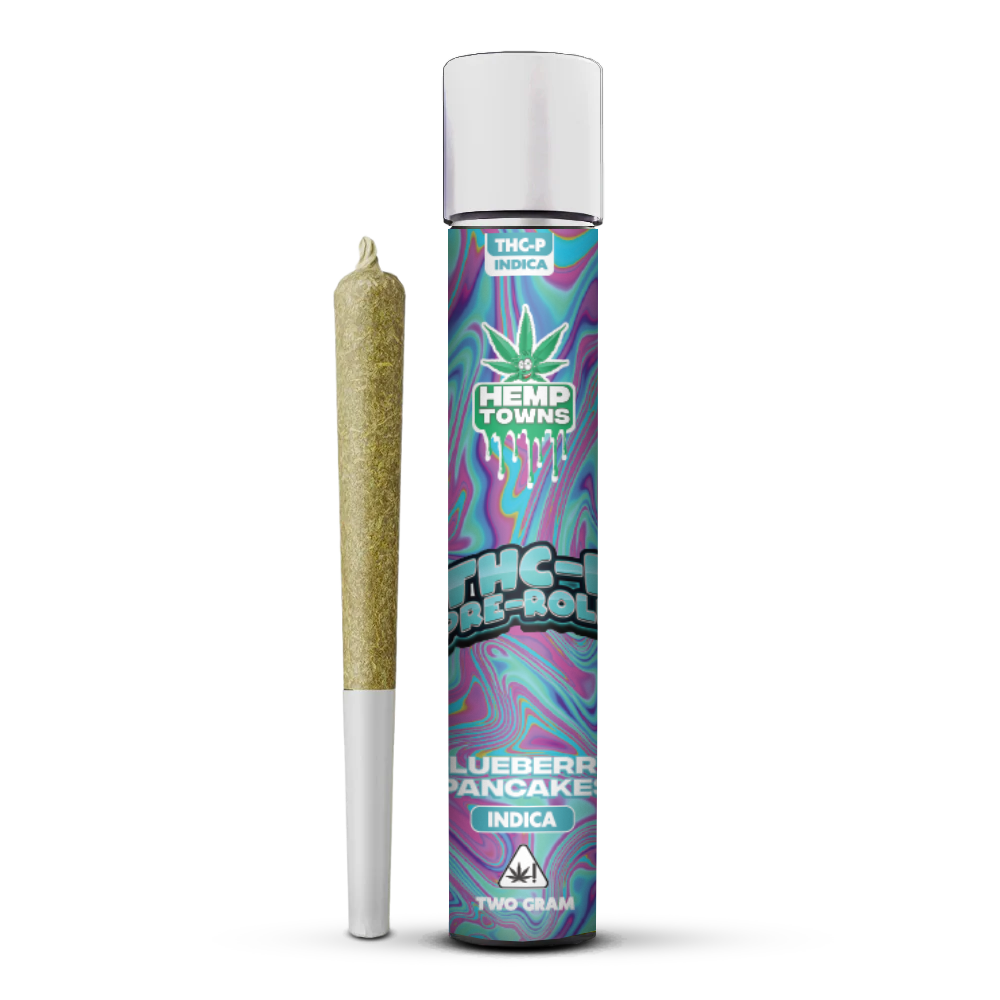 Pre-rollo THC-P | Panqueques de arándanos | Indica | 2 gramos