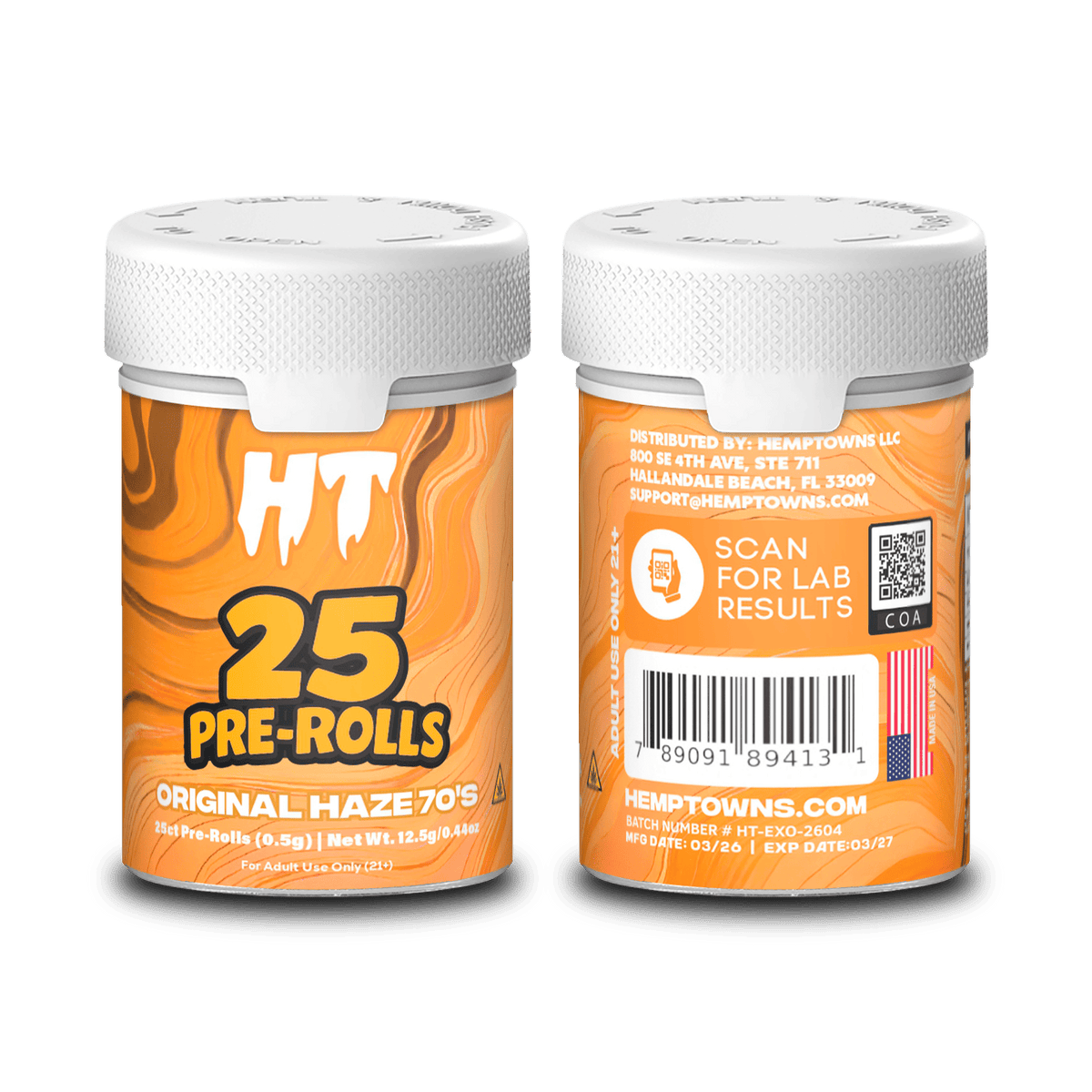 25 Pre-Rolls | 12.5G Total | Limited Stock