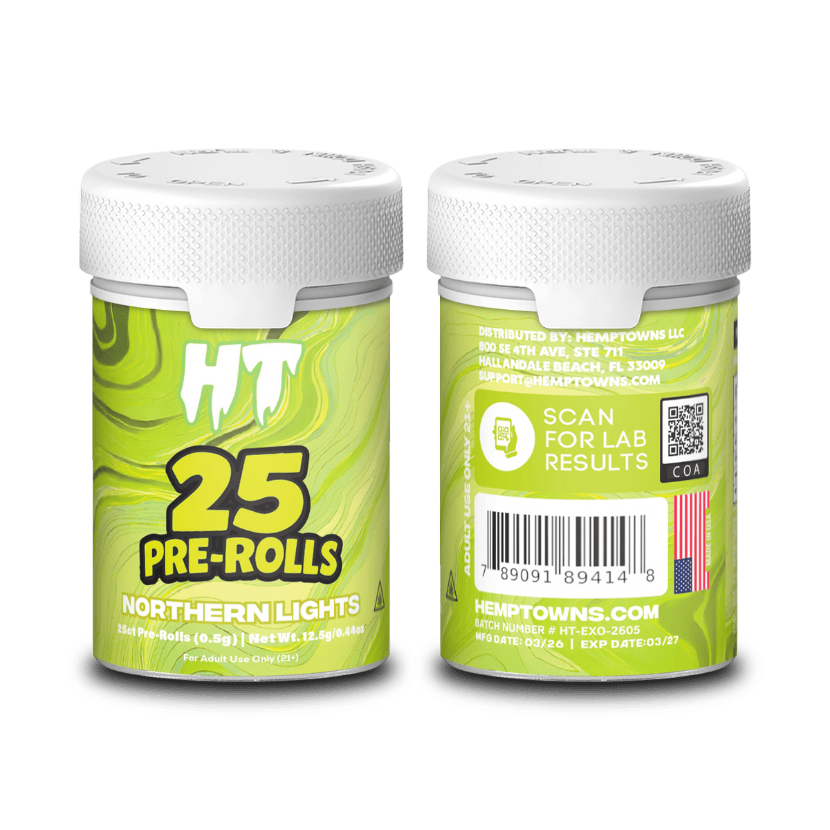 25 Pre-Rolls | 12.5G Total | Limited Stock