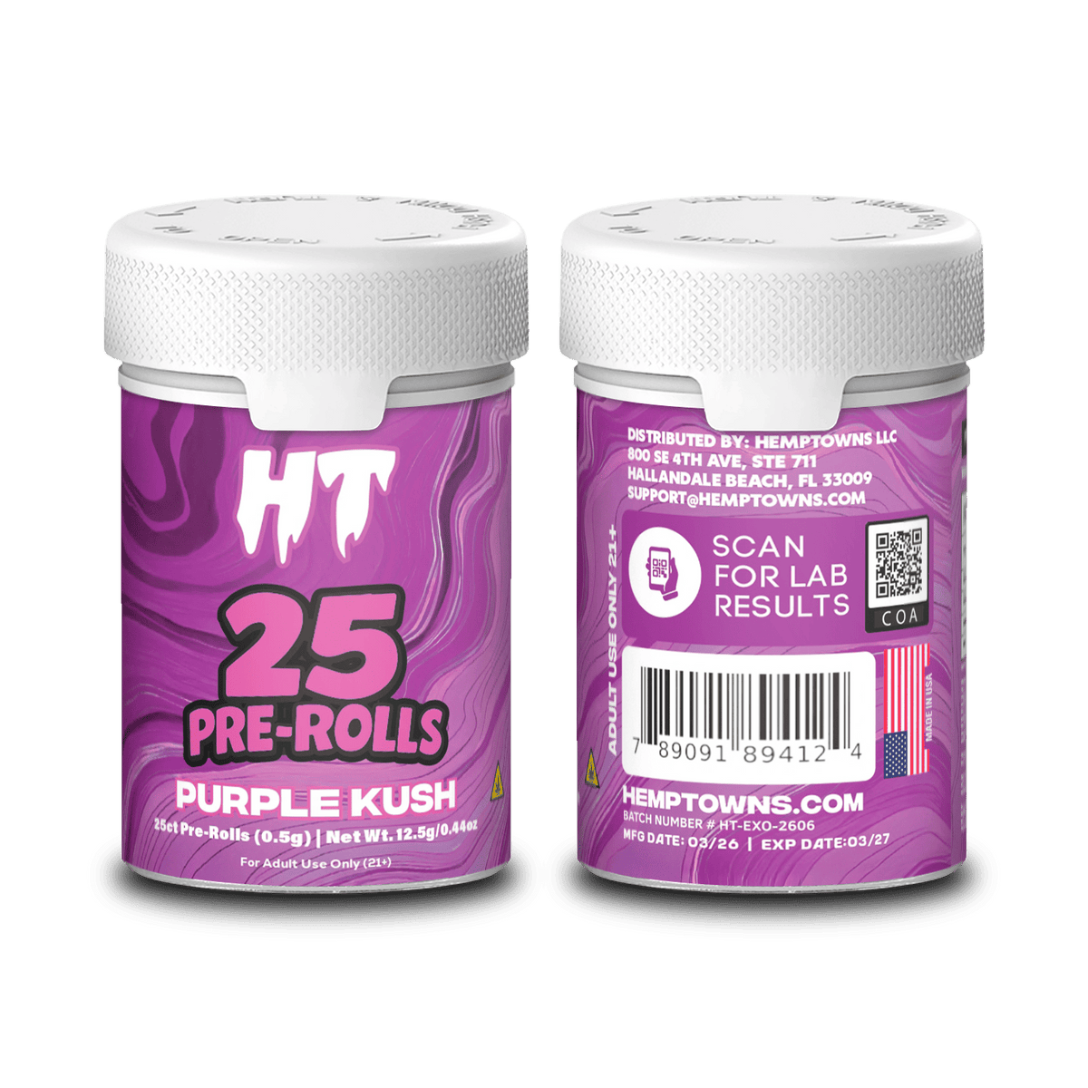 25 Pre-Rolls | 12.5G Total | Limited Stock