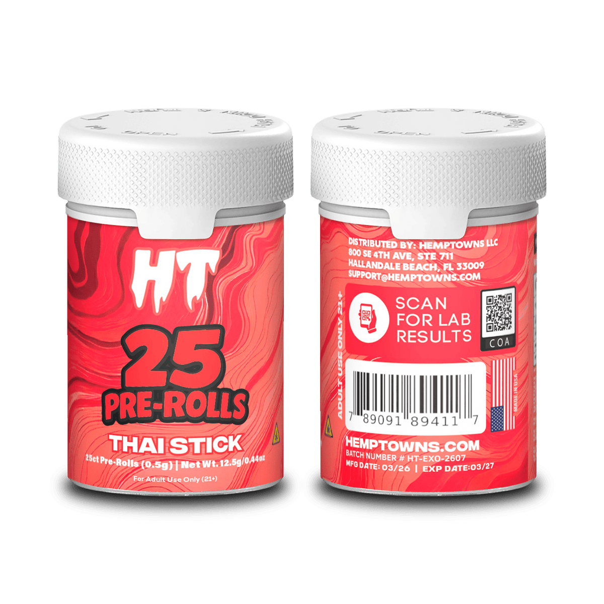 25 Pre-Rolls | 12.5G Total | Limited Stock